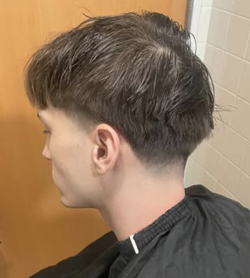Fade haircut